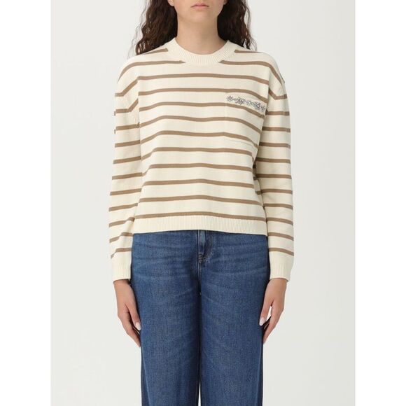 Semicouture Sweater Woman White